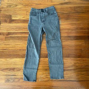 Everlane High-Rise Slim Straight Jeans Size 28